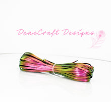 Load image into Gallery viewer, Kangaroo Leather Lace-DANECRAFT Custom Color-TROPIC MIRAGE COLOR-SHIFTING