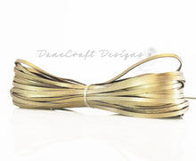 Load image into Gallery viewer, Kangaroo Leather Lace-DANECRAFT Custom Color-TORTOISE METALLIC