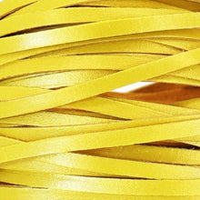 Load image into Gallery viewer, Kangaroo Leather Lace-DANECRAFT Custom Color-YELLOW METALLIC
