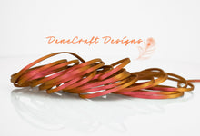 Load image into Gallery viewer, Kangaroo Leather Lace-DANECRAFT Custom Color-COPPER KETTLE TWO-TONED