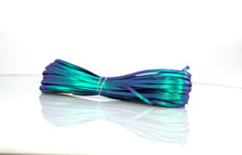 Load image into Gallery viewer, Kangaroo Leather Lace-DANECRAFT Custom Color-AURORA BOREALIS TWO-TONED