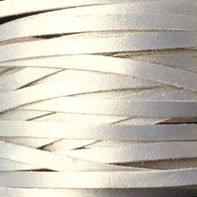 Load image into Gallery viewer, Kangaroo Leather Lace-DANECRAFT Custom Color-CHAMPAGNE SHIMMER