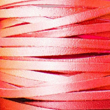 Load image into Gallery viewer, Kangaroo Leather Lace-DANECRAFT Custom Color-TEQUILA SUNRISE TWO-TONED