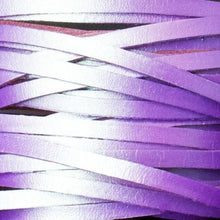 Load image into Gallery viewer, Kangaroo Leather Lace-DANECRAFT Custom Color-LAVENDER IRIDESCENT METALLIC