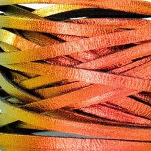 Load image into Gallery viewer, Kangaroo Leather Lace-DANECRAFT Custom Color-PHOENIX COLOR-SHIFTING