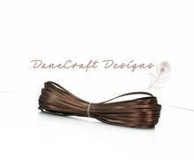 Load image into Gallery viewer, Kangaroo Leather Lace-DANECRAFT Custom Color-CACAO DARK CHOCOLATE METALLIC