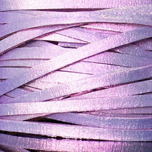Load image into Gallery viewer, Kangaroo Leather Lace-DANECRAFT Custom Color-PURPLE HAZE TWO-TONED