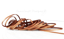 Load image into Gallery viewer, Kangaroo Leather Lace-DANECRAFT Custom Color-BRONZE SUPER SPARKLE
