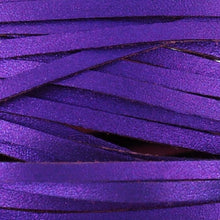 Load image into Gallery viewer, Kangaroo Leather Lace-DANECRAFT Custom Color-ULTRAVIOLET SUPER SPARKLE