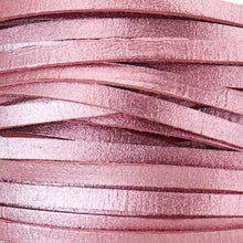 Load image into Gallery viewer, Kangaroo Leather Lace-DANECRAFT Custom Color-BLUSH SUPER SPARKLE