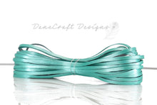 Load image into Gallery viewer, Kangaroo Leather Lace-DANECRAFT Custom Color-SEA FOAM METALLIC