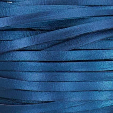 Load image into Gallery viewer, Kangaroo Leather Lace-DANECRAFT Custom Color-SAPPHIRE NAVY METALLIC