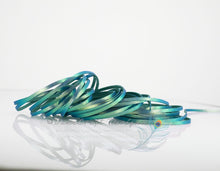 Load image into Gallery viewer, Kangaroo Leather Lace-DANECRAFT Custom Color-MERMAID TEARS TWO-TONED