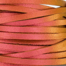 Load image into Gallery viewer, Kangaroo Leather Lace-DANECRAFT Custom Color-COPPER KETTLE TWO-TONED