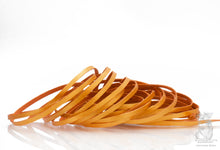 Load image into Gallery viewer, Kangaroo Leather Lace-DANECRAFT Custom Color-MARMALADE METALLIC