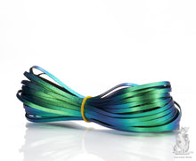 Load image into Gallery viewer, Kangaroo Leather Lace-DANECRAFT Custom Color-PEACOCK COLOR-SHIFTING