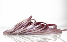 Load image into Gallery viewer, Kangaroo Leather Lace-DANECRAFT Custom Color-MISTY MAUVE SUPER SPARKLE