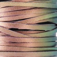 Load image into Gallery viewer, Kangaroo Leather Lace-DANECRAFT Custom Color-RAINBOW SHERBERT COLOR-SHIFTING