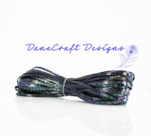 Load image into Gallery viewer, Kangaroo Leather Lace-DANECRAFT Custom Color-STARRY NIGHT GLITTER