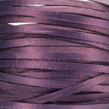Load image into Gallery viewer, Kangaroo Leather Lace-DANECRAFT Custom Color-TANZANITE METALLIC