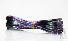 Load image into Gallery viewer, Kangaroo Leather Lace-DANECRAFT Custom Color-BRIGHT PURPLE FLAKE
