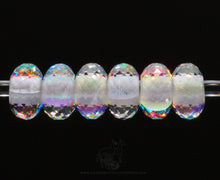 Load image into Gallery viewer, Crystal rainbow prism faceted bead
