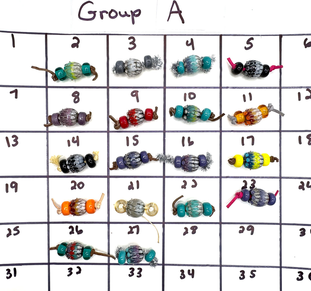 Lampwork Bead Set-Group A