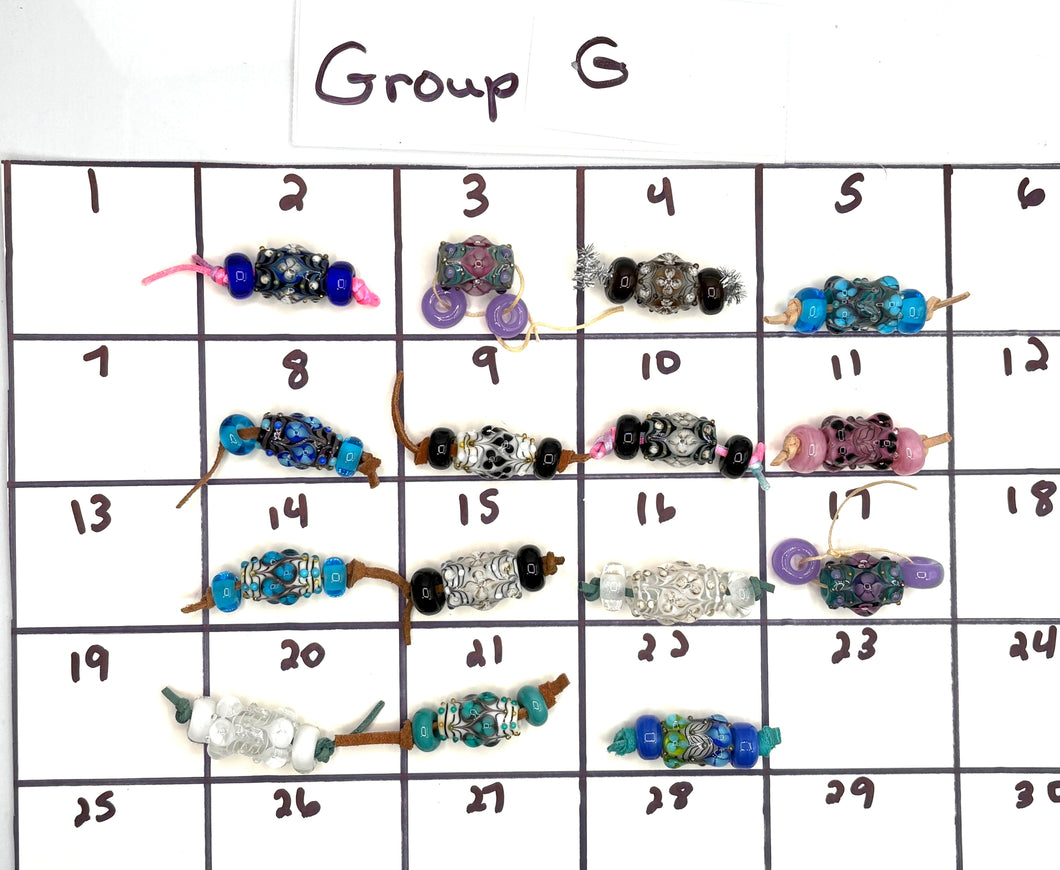 Lampwork Bead Set-Group G