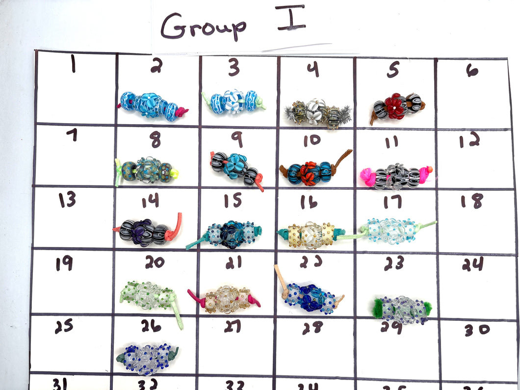 Lampwork Bead Set-Group I