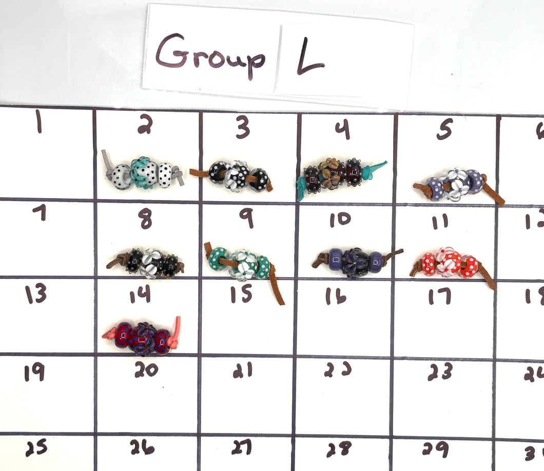 Lampwork Bead Set-Group L