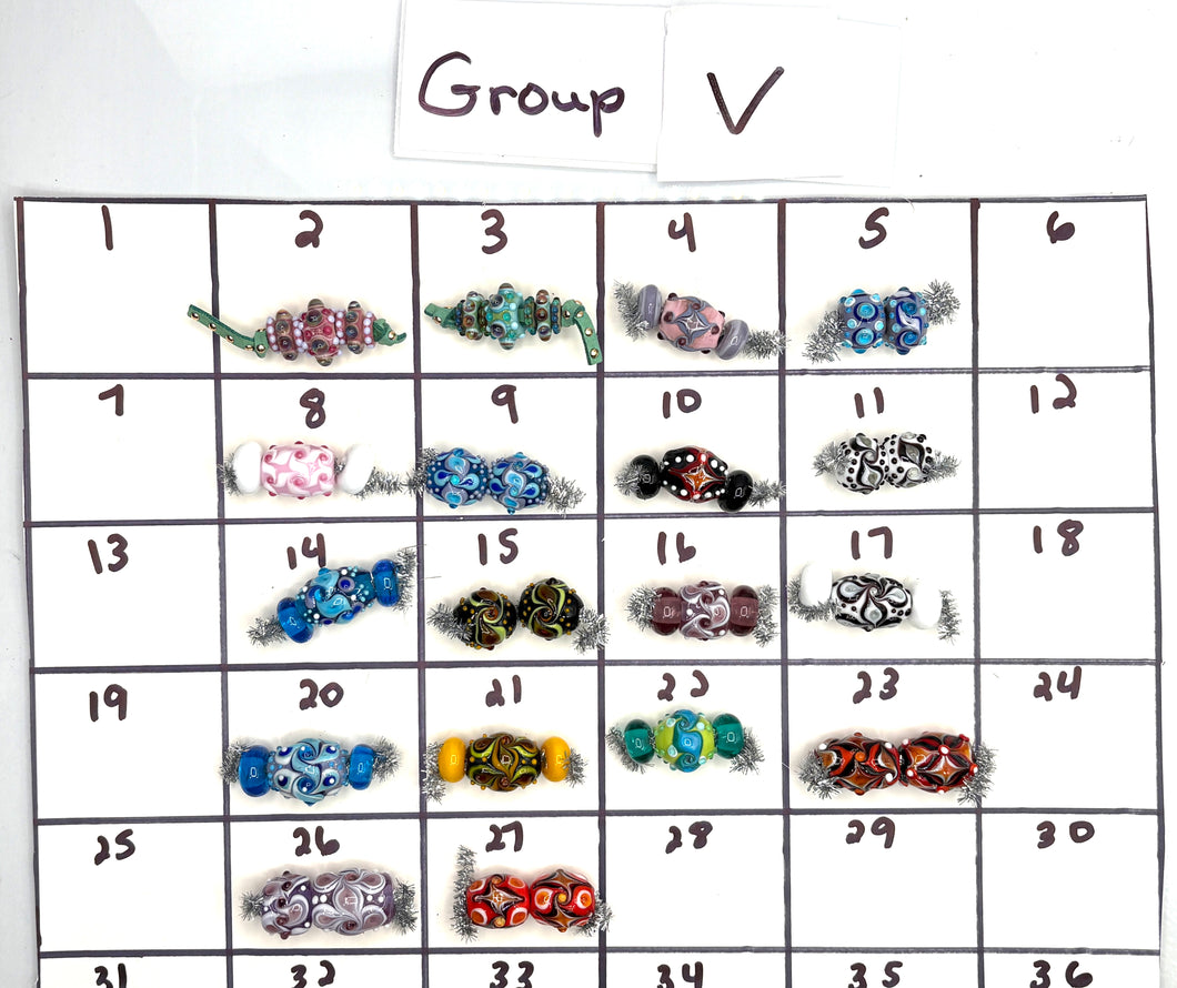 Lampwork Bead Set-Group V