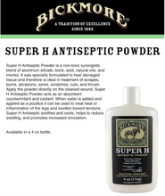 Load image into Gallery viewer, Bickmore-Super H Antiseptic Powder-4oz
