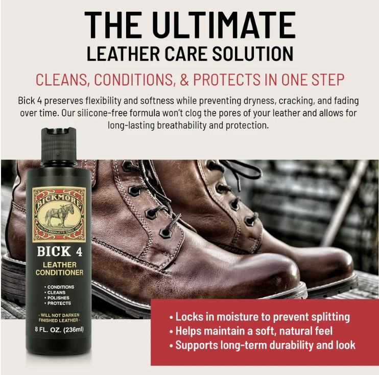 Bickmore-Bick 4 Leather Conditioner – DaneCraft Leather Shop