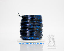 Load image into Gallery viewer, Kangaroo Leather Lace-DANECRAFT Custom Color-ELECTRIC BLUE FLAKE
