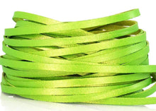 Load image into Gallery viewer, Kangaroo Leather Lace-DANECRAFT Custom Color-LIME METALLIC
