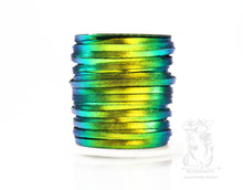 Load image into Gallery viewer, Kangaroo Leather Lace-DANECRAFT Custom Color-MANTIS COLORSHIFT
