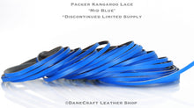 Load image into Gallery viewer, Kangaroo Leather Lace-PACKER MID BLUE (discontinued limited supply)
