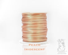 Load image into Gallery viewer, Kangaroo Leather Lace-DANECRAFT Custom Color-PEACH IRIDESCENT
