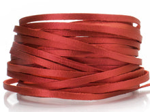 Load image into Gallery viewer, Kangaroo Leather Lace-DANECRAFT Custom Color-RUBY METALLIC
