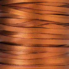 Load image into Gallery viewer, Kangaroo Leather Lace-DANECRAFT Custom Color-RUST METALLIC
