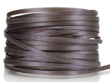 Load image into Gallery viewer, Kangaroo Leather Lace-DANECRAFT Custom Color-SILVER PLUM METALLIC
