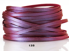 Load image into Gallery viewer, Kangaroo Leather Lace-Limited Edition DANECRAFT Custom Color-METALLIC #135
