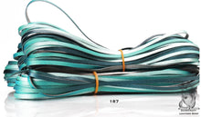 Load image into Gallery viewer, Kangaroo Leather Lace-Limited Edition Custom Color-TEAL OMBRE #187
