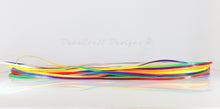 Load image into Gallery viewer, Kangaroo Leather Lace-&#39;BOLD RAINBOW&#39; Custom Color
