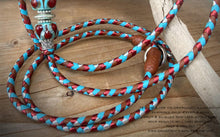 Load image into Gallery viewer, Kangaroo Leather Lace-PACKER BRIGHT BLUE
