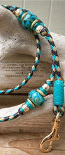 Load image into Gallery viewer, WHOLESALE-Kangaroo Leather Lace-BIRDSALL TURQUOISE
