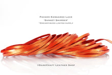 Load image into Gallery viewer, WHOLESALE-Kangaroo Leather Lace- PACKER SUNSET SHIMMER
