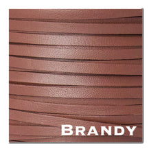 Load image into Gallery viewer, Kangaroo Leather Lace-PACKER BRANDY
