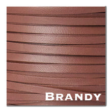 Load image into Gallery viewer, WHOLESALE-Kangaroo Leather Lace-PACKER BRANDY
