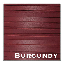 Load image into Gallery viewer, WHOLESALE-Kangaroo Leather Lace-PACKER BURGUNDY
